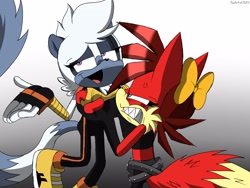 Size: 4000x3000 | Tagged: safe, artist:fartist2020, fiona fox, tangle the lemur