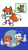 Size: 720x1280 | Tagged: safe, artist:kennedysalivawolf, miles "tails" prower, sonic the hedgehog, fox, hedgehog, adventures of sonic the hedgehog, classic sonic, classic tails, dic, double thumbs up, duo, looking at viewer, pink shoes, reference inset, simple background, smile, tails and the music maker, thumbs up, transparent background
