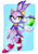 Size: 1280x1811 | Tagged: safe, artist:redpandahime, blaze the cat, cat, 2024, abstract background, deviantart watermark, female, frown, looking at viewer, obtrusive watermark, outline, sol emerald, solo, watermark, white outline