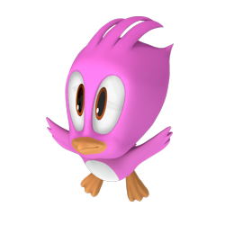 Size: 1000x1000 | Tagged: safe, artist:nibroc-rock, flicky, 2016, 3d, daisy, flying, looking offscreen, simple background, smile, solo, transparent background