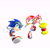 Size: 2400x2400 | Tagged: safe, amy rose, rosy the rascal, sonic the hedgehog, hedgehog, sonic adventure, amy the hedgehog, boy, clothes, cute, dressed like the guys, duo, girl, innocent, naked, no clothes, no need for clothes, piku piku hammer, sonic riders, unclothed