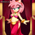 Size: 1280x1280 | Tagged: suggestive, ai art, artist:mobians.ai, amy rose, hedgehog, belly button, belly dancer, belly dancer outfit, female, looking at viewer, sexy, solo, stupid sexy amy