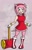 Size: 809x1280 | Tagged: safe, artist:ratchetjak, amy rose, looking at viewer, piko piko hammer, smile, solo, standing
