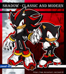Size: 848x943 | Tagged: safe, artist:zeed_02, shadow the hedgehog