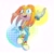 Size: 2480x2480 | Tagged: safe, artist:poshowo, tikal, alternate outfit, female, solo