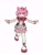 Size: 1584x2048 | Tagged: safe, artist:littlelilotl, amy rose, alternate outfit, female, solo