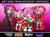 Size: 1043x766 | Tagged: safe, artist:zeed_02, amy rose, abstract background, female, females only, frown, group, hand on hip, hands behind back, mouth open, open smile, outline, quartet, self paradox, smile, text, white outline