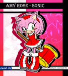 Size: 848x942 | Tagged: safe, artist:zeed_02, amy rose
