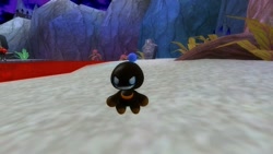 Size: 1366x768 | Tagged: safe, artist:undeadponysoldier, chao, sonic adventure 2, 3d, chao garden, dark chao, dark chao garden, garry's mod, gmod, solo