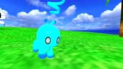 Size: 1366x768 | Tagged: safe, artist:undeadponysoldier, chao, sonic adventure 2, 3d, chao garden, garry's mod, gmod, solo