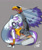 Size: 1066x1275 | Tagged: safe, artist:bluwails, tangle the lemur, lemur, breakdancing, female, solo