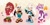 Size: 4096x2024 | Tagged: safe, artist:2003nekotenshi, blaze the cat, knuckles the echidna, rouge the bat, silver the hedgehog, female, knuxouge, male, older, shipping, silvaze, straight