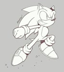 Size: 535x605 | Tagged: safe, artist:scourgefrontier, sonic the hedgehog, hedgehog, gloves, male, shoes