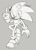 Size: 458x629 | Tagged: safe, artist:scourgefrontier, sonic the hedgehog, hedgehog, gloves, male, shoes, solo