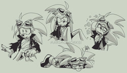 Size: 1172x676 | Tagged: safe, artist:scourgefrontier, scourge the hedgehog
