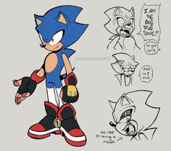 Size: 827x732 | Tagged: safe, artist:scourgefrontier, oc, oc:meta the hedgehog