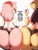 Size: 900x1200 | Tagged: suggestive, artist:zaviel, amy rose, rouge the bat, bat, hedgehog, angry, bootyfull amy, bootyfull rouge, butt, butts are touching, duo, female, females only, jealousy, the ass was fat, thicc, thick thighs, unamused