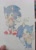 Size: 1488x2048 | Tagged: safe, artist:yadi_delulu, sonic the hedgehog, 2025, blushing, chest fluff, cute, looking at viewer, looking offscreen, smile, solo, sonabetes, standing, thumbs up, traditional media