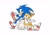 Size: 1440x1006 | Tagged: safe, artist:oo0o00ooo0o, miles "tails" prower, sonic the hedgehog, 2025, age difference, duo, flat colors, gay, holding them, looking at each other, shipping, simple background, sonic x tails, white background