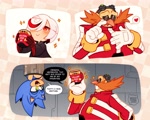 Size: 4096x3277 | Tagged: safe, artist:2003nekotenshi, robotnik, sage, sonic the hedgehog, sonic frontiers, father's day