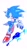 Size: 794x1493 | Tagged: safe, artist:mugua_0, sonic the hedgehog, hedgehog, 2025, cute, looking offscreen, male, simple background, smile, solo, white background