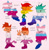 Size: 2005x2048 | Tagged: safe, artist:dilfsonic, amy rose, blaze the cat, rouge the bat, shadow the hedgehog, silver the hedgehog, sonic the hedgehog, 2025, arms folded, bi rouge, bi sonic, bisexual, bisexual pride, comphet crush, english text, frown, gay, gay silver, gender headcanon, group, headcanon, lesbian, lesbian amy, lesbian blaze, lesbian pride, mlm pride, pink background, pride, sexuality headcanon, signature, simple background, smile, standing, top surgery scars, trans male, trans pride, transgender, unlabelled, v sign