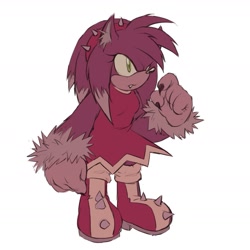 Size: 1841x1838 | Tagged: safe, artist:snzsnl, amy rose, werehog