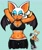 Size: 1620x1908 | Tagged: safe, artist:unaluu_0, rouge the bat, bat, female, riders outfit, solo