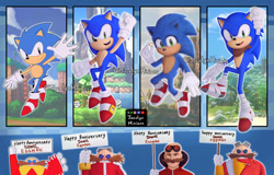 Size: 1119x714 | Tagged: safe, artist:jocelynminions, robotnik, sonic the hedgehog