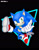 Size: 827x1054 | Tagged: safe, artist:nonicpower, sonic the hedgehog, hedgehog, male, solo