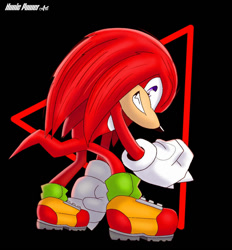 Size: 861x928 | Tagged: safe, artist:nonicpower, knuckles the echidna