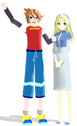 Size: 720x1170 | Tagged: safe, artist:univermangamangasimu, chris thorndyke, maria robotnik