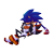 Size: 2000x2000 | Tagged: safe, artist:shellblades, shadow the hedgehog, sonic the hedgehog, 2025, bending over, cute, duo, gay, holding each other, lying down, shadow x sonic, shipping, simple background, smile, transparent background