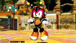 Size: 1192x670 | Tagged: safe, artist:sab64, charmy bee