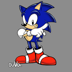 Size: 894x894 | Tagged: safe, artist:tailamyfan009, sonic the hedgehog, 2025, classic sonic