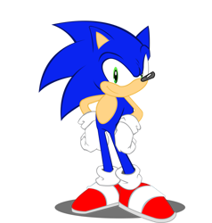 Size: 873x916 | Tagged: safe, artist:trungtranhaitrung, sonic the hedgehog