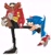 Size: 1915x2048 | Tagged: safe, artist:chunkycrocs, artist:t0yhaunt, robotnik, sonic the hedgehog, hedgehog, human, 2024, clipboard, cross popping vein, duo, holding leg, holding something, looking at something, looking at them, male, simple background, standing, standing on one leg, white background, writing