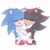 Size: 1768x1767 | Tagged: safe, artist:pdangel_, shadow the hedgehog, sonic the hedgehog, chibi, cute, duo, eyes closed, gay, heart, holding hands, shadow x sonic, shipping, simple background, white background