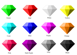 Size: 6200x4384 | Tagged: safe, artist:connor-the-writer, 2011, chaos emerald, english text, no characters, simple background, white background