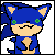 Size: 50x50 | Tagged: safe, artist:sonicsshadowissilver, knuckles the echidna, miles "tails" prower, sonic the hedgehog, 2011, :3, animated, base used, cute, flat colors, gif, icon, licking, looking at viewer, low res, team sonic, trio