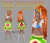 Size: 884x768 | Tagged: safe, artist:petite-neko-kitsune, tikal, human, 3d, grey background, humanized, mmd, simple background, solo