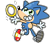 Size: 601x516 | Tagged: safe, artist:diuky, sonic the hedgehog, 2020, looking at viewer, outline, ring, simple background, smile, smiling at viewer, solo, sonabetes, sparkles, transparent background