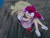 Size: 640x480 | Tagged: safe, artist:milkshakefairy, editor:milkshakefairy, sonia the hedgehog, human, sonic underground, sonic x, 2021, carrying them, cliff, dic, duo, edit, edited screencap, fake screenshot, frown, helen, sonic x style