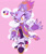 Size: 1047x1257 | Tagged: safe, artist:castielbuzz, blaze the cat, redesign, solo, whiskers
