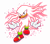 Size: 3960x3500 | Tagged: safe, artist:iwillendyou, knuckles the echidna, 2024, flying, hyper form, hyper knuckles, looking at viewer, mid-air, simple background, solo, sparkles, transparent background