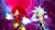 Size: 1920x1080 | Tagged: safe, artist:nibroc-rock, artist:soniclover82, knuckles the echidna, silver the hedgehog, 3d, duo, wallpaper