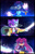 Size: 1311x2048 | Tagged: safe, artist:mintiiorweeos, bird, cat, dog, 2025, abstract background, barely sonic related, beanbrows, blade, blushing, crossover, frown, holding something, huntr/x, k-pop demon hunters, mira (k-pop demon hunters), mobianified, obtrusive watermark, rumi (k-pop demon hunters), smile, standing, sword, trio, watermark, weapon, zoey (k-pop demon hunters)