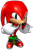 Size: 800x1229 | Tagged: safe, artist:arcadeplay, knuckles the echidna, echidna, 2020, 3d, classic knuckles, classic sonic (universe), looking at viewer, male, redraw, simple background, solo, sonic and knuckles (1994), standing, transparent background