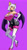 Size: 1500x2800 | Tagged: suggestive, artist:jrpuls3, rouge the bat, human, busty rouge, cleavage, humanized, partially humanized, purple background, simple background, solo