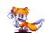 Size: 411x301 | Tagged: artist needed, safe, miles "tails" prower, fox, animated, classic tails, cute, dancing, gif, happy, infinite loop, male, meme, pixel art, pixelated, tailabetes